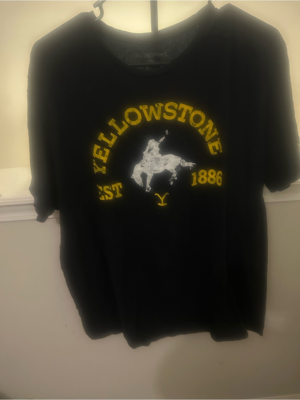 Yellowstone Graphic Short Sleeve Tee - Black
